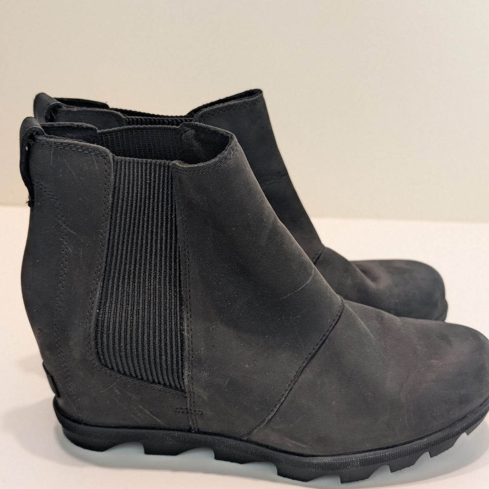 Sorel Black Ankle Boots